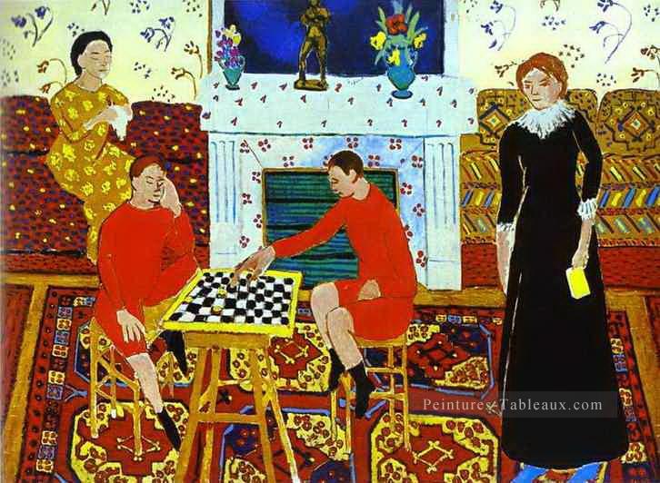 La famille du peintre 1911 fauvisme abstrait Henri Matisse Peintures à l'huile
